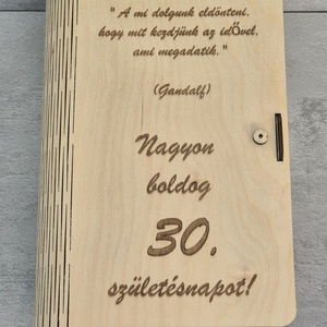 Egyedi ajándékdoboz - otthon & életmód - dekoráció - asztal és polc dekoráció - díszdoboz - Meska.hu