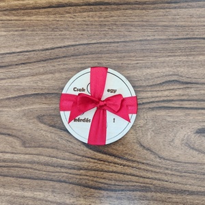 Egyedi fából készült keresztszülő felkérő puzzle - játék & sport - keresztelőajándékok - Meska.hu