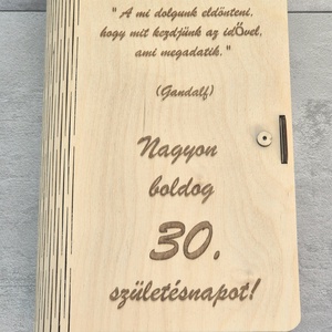 Egyedi ajándékdoboz - otthon & életmód - dekoráció - asztal és polc dekoráció - díszdoboz - Meska.hu