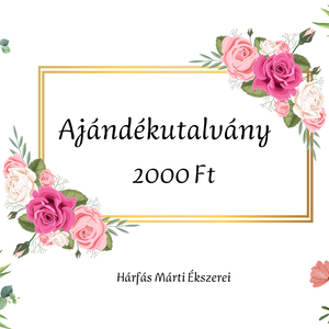 Ajándékutalvány - ékszerre, megrendelésre és workshopra is! - Meska.hu