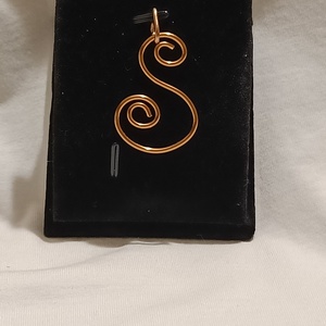 Monogram medál (M) - ékszer - nyaklánc - monogram & névnyaklánc - Meska.hu