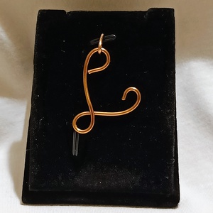 Monogram medál (M) - ékszer - nyaklánc - monogram & névnyaklánc - Meska.hu