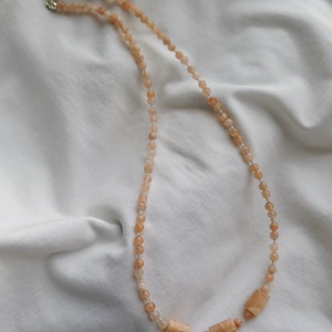 Napkő nyaklánc , Ékszer, Nyaklánc, Gyöngyös nyaklánc, Ékszerkészítés, Fémmegmunkálás, MESKA