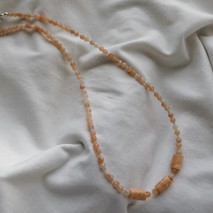 Napkő nyaklánc  - ékszer - nyaklánc - gyöngyös nyaklánc - Meska.hu