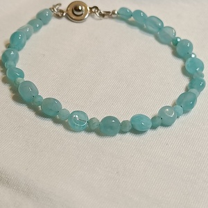 Amazonit karkötő - Meska.hu