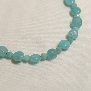Amazonit karkötő - ékszer - karkötő - gyöngyös karkötő - Meska.hu