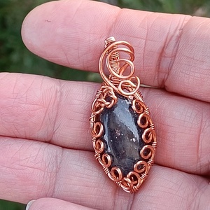 Iolit medál rézben - Meska.hu
