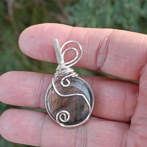 Labradorit medál - Meska.hu