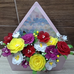 Örök virágcsokor , Otthon & Életmód, Virágdekoráció, Virágok, Virágcsokor, Virágkötés, MESKA