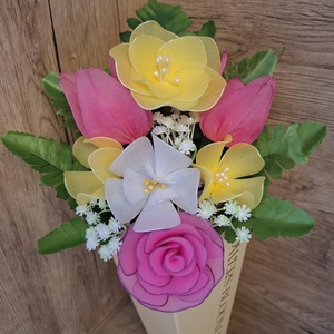 Örök harisnyavirág csokor -kezzel készült  - Meska.hu