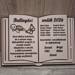 Örök emlék Bölcsődei és Óvodai Nevelőknek - Egyedi 3D Nyomtatott Ballagási Emlékkönyv - otthon & életmód - dekoráció - asztal és polc dekoráció - asztaldísz - Meska.hu