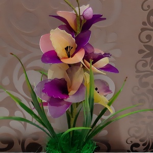Harisnyavirág orchidea - Meska.hu