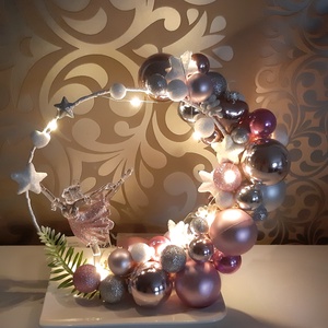 Karácsonyi asztaldísz rosegold - karácsony - karácsonyi lakásdekoráció - ünnepi asztaldekoráció - Meska.hu Karácsonyi asztaldísz rosegold - karácsony - karácsonyi lakásdekoráció - ünnepi asztaldekoráció - Meska.hu