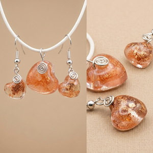 Arany Csillogás �kszer Szett - Meska.hu