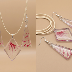 Rombusz �kszerszett, Ékszer, Ékszerszett, Ékszerkészítés, MESKA