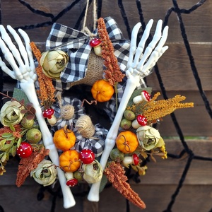 Halloween kopogtató  - otthon & életmód - dekoráció - halloween - halloweeni ajtódíszek és ablakdíszek - Meska.hu
