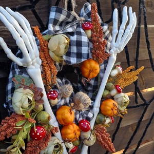 Halloween kopogtató  - otthon & életmód - dekoráció - halloween - halloweeni ajtódíszek és ablakdíszek - Meska.hu