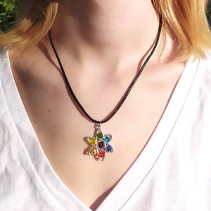 Atom-csakra medál  - ékszer - nyaklánc - medál - Meska.hu