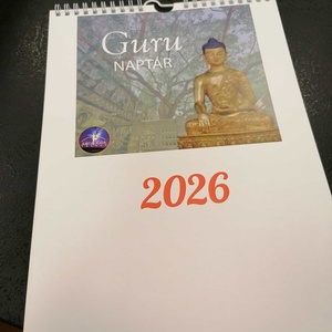 Guru Naptár, jóga, yoga calendar, 2026 év  - Meska.hu