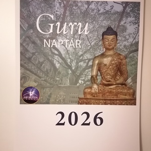 Guru Naptár, jóga, yoga calendar, 2026 év  - művészet - grafika & illusztráció - digitális - Meska.hu