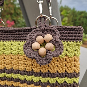 Tavaszi boho táska - táska & tok - bevásárlás & shopper táska - kenyeres zsák - Meska.hu