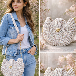  Pasztell táska láncos pánttal  - Meska.hu