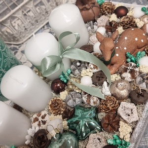 Adventi szett - karácsony - adventi díszek - adventi asztaldísz - Meska.hu Adventi szett - karácsony - adventi díszek - adventi asztaldísz - Meska.hu