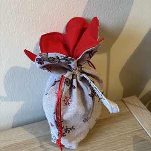 Mikulásvirág - karácsony - mikulás - mikulás zsák - Meska.hu