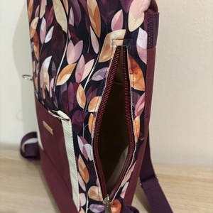 Roll-up női hátizsák eladó - táska & tok - hátizsák - roll top hátizsák - Meska.hu