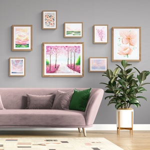 Virágosat álmodtam  galéria fal szett 8 kép Különleges virágos festmények a művészetek kedvelőinek. Limitált kiadás - otthon & lakás - dekoráció - kép & falikép - több részes kép - Meska.hu