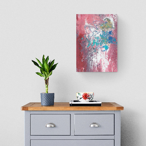 'Tündérmese' absztrakt festmény - eredeti festményem art print változata. Limitált kiadás - otthon & életmód - dekoráció - kép & falikép - kép & falikép - Meska.hu