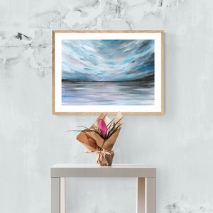 Modern tájkép festmény - eredeti festményem art print változata, választható méretben. Limitált kiadás, Otthon & Lakás, Dekoráció, Kép & Falikép, Művészi nyomat, , Meska