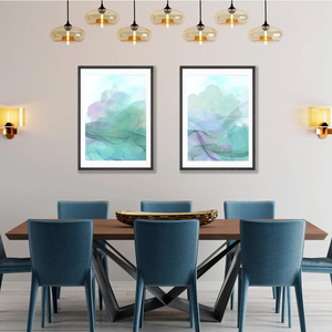 Absztrakt modern képek a hanulatos otthonért / 2db Művészi art print. Limitált kiadásban többféle méretben - otthon & életmód - dekoráció - kép & falikép - vászonkép - Meska.hu