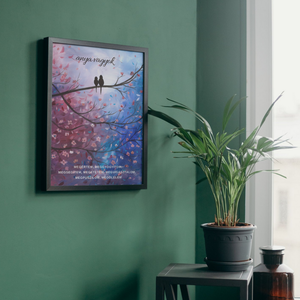 Anya vagyok - Különleges inspirációs festmény anyukáknak. Motivációs kép szeretettel kismamáknak, anyukáknak - művészet - grafika & illusztráció - művészi nyomat - Meska.hu