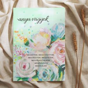 Anyák napi kép! Különleges inspirációs festmény anyukáknak. Motivációs kép szeretettel kismamáknak, anyukáknak - művészet - grafika & illusztráció - művészi nyomat - Meska.hu