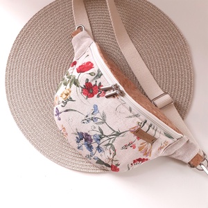 Mezei virágok övtáska, kistáska, crossbody, Táska & Tok, Övtáska, Varrás, MESKA
