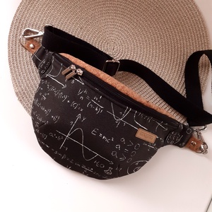  Férfi/fiú Övtáska, Crossbody matek képletek mintával - táska & tok - övtáska - Meska.hu