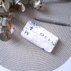 Tengerész stílusú női neszesszer, kozmetikai táska, tok - táska & tok - neszesszer - Meska.hu