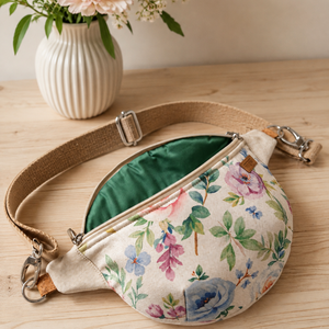 Virágmintás Övtáska, Kistáska, Crossbody - Meska.hu