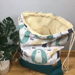 Gymbag hátizsák - táska & tok - hátizsák - tornazsák, gymbag - Meska.hu