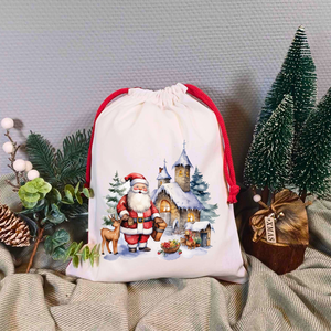 Egyedi mikulászsák - Meska.hu