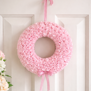 Rózsa ajtódísz, kopogtató! - Meska.hu