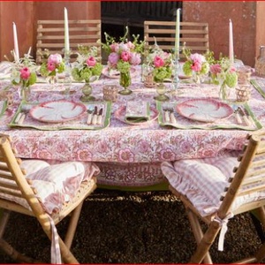 Vintage fodros székpárna megkötővel - Vichy Karo - Shabby Chic - otthon & életmód - lakástextil - párna & párnahuzat - Meska.hu