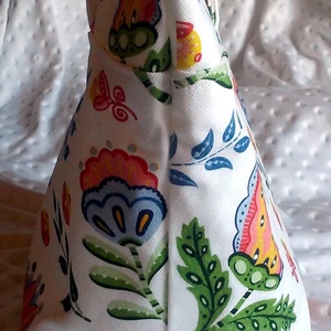 Ecobag - kézitáska, uzsonnás táska -vállon átvehető kivitelben is rendelhető- Mezei virágok - táska & tok - kézitáska & válltáska - vállon átvethető táska - Meska.hu