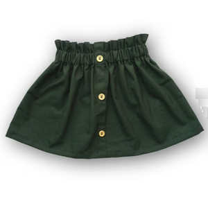 Dzsörzé leányka szoknya és blúz- ELLA - több méretben is  1-10 éves korig- más színben is kérhető  - ruha & divat - babaruha & gyerekruha - ruha - Meska.hu