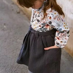 Elegáns leányka szoknya és blúz- BELLA - több méretben is  1-8 éves korig, Ruha & Divat, Babaruha & Gyerekruha, Ruha, Varrás, MESKA