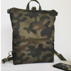 Terepmintás kézitáska/ crossbody bag/háti - 2 méretben - CAMO MINI és MIDI - táska & tok - hátizsák - roll top hátizsák - Meska.hu