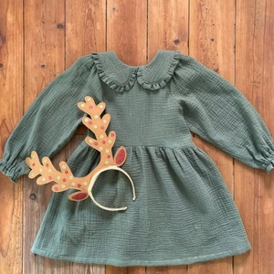 Bő szabású leányka ruha - több méretben is  2-12 éves korig- CECILE DRESS - Meska.hu
