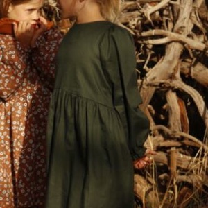 Bő szabású leányka ruha - több méretben is  2-12 éves korig - CECILE DRESS - Meska.hu