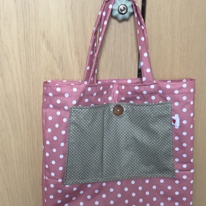 Vintage stílusú Shopper - bevásárló táska -, Táska & Tok, Bevásárlás & Shopper táska, Shopper, textiltáska, szatyor, Varrás, MESKA